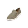 Loafer MARC O'POLO "aus weichem Nubukleder", Herren, Gr. 45, grau (taupe), Obermaterial: 100% Leder, unifarben, Schuhe