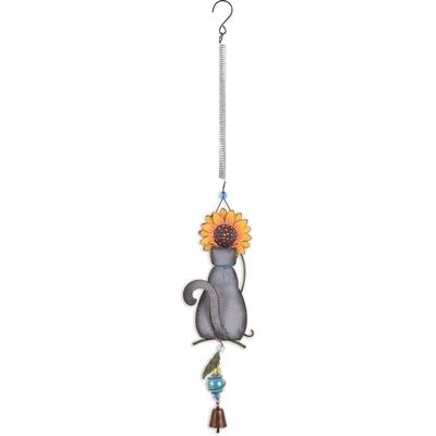 Chartreux and Sunflower Garden Bouncy Decor - Set of 2