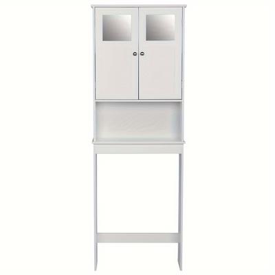 TEMU Double Door Bathroom Cabinet With Open Shelf - Wall-mounted, , 23.23