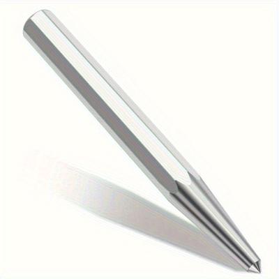 TEMU High Hardness Chrome Vanadium Alloy Steel Center Punch Locator Set For Metal Drilling And Marking - Durable Cone Punch Tools With Precision Positioning Image