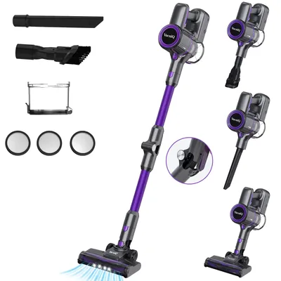 Vacniq 25kpa n79 faden freier Staubsauger mit austauschbarem Akku, 6 1 Hands taub sauger zur Boden Image