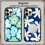 M-MariMEKkoES Art Flowers Wildflower Handyhülle für IPhone 16 15 14 13 12 11 Pro Max Plus Mini