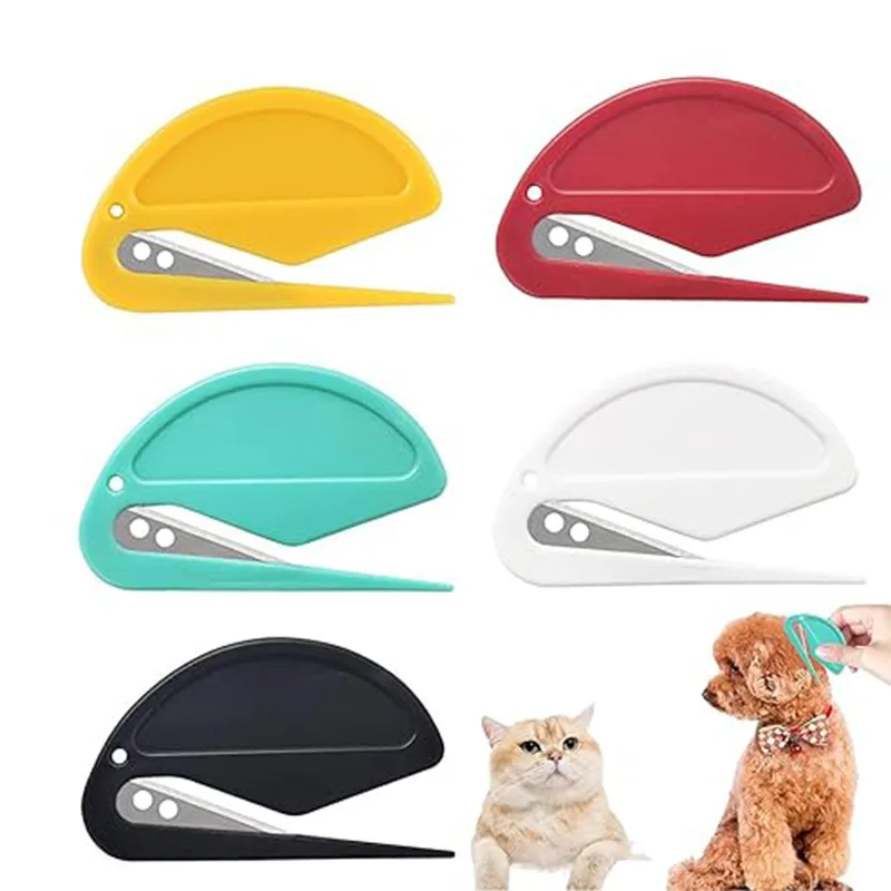 3 stücke Tierhaar Rasierer Brieföffner Umschlag Mail Slitter mit Rasiermesser Verpackung Cutter Box Opener Safe Mail Opener Paket Cutter Image