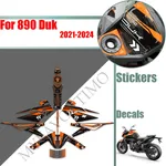 Autocollants pour réservoir de Moto Duk 890, autocollants pour Moto 2021 – 2024