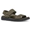 Sandale GEOX "U XAND 2S", Herren, Gr. 46, grün (khakigrün), Nubukleder, casual, Schuhe