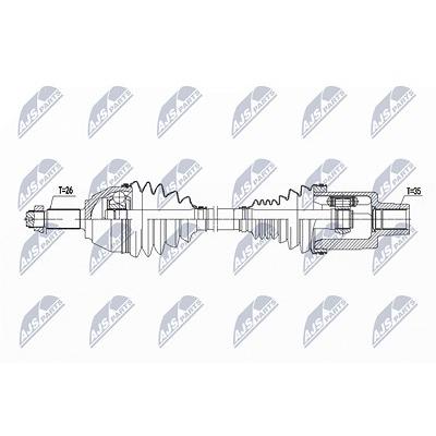 Nty Antriebswelle [Hersteller-Nr. NPW-BM-135] für Mini Image