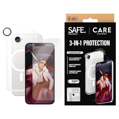 CARE BY PANZERGLASS Handyhülle "Fashion 3-in-1 Set", transparent, B:11cm H:2,5cm T:19,5cm, Hüllen, Backcover, Schutzhülle, Handyschutzhülle, Case, Schutzcase, stoßfest