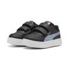 Sneaker PUMA "Carina Street Blurry Dreams Sneakers Mädchen", Kinder, Gr. 22, schwarz lavender alert pink fruit lila, Obermaterial: Synthetik, Textil; Futter: Textil; Innensohle: Textil; Laufsohle: Gummi, Schuhe