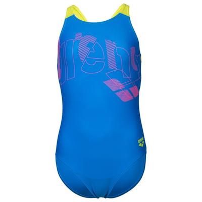 Arena - Girl's Tales Swimsuit V Back - Badeanzug Gr 140 blau Image