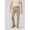 Chinos MEYER "Oslo", Herren, Gr. 52, Normalgrößen, braun (camel), 97% Baumwolle;3% Elasthan, unifarben, regular fit lang, Hosen, mit Französischen Seitentaschen