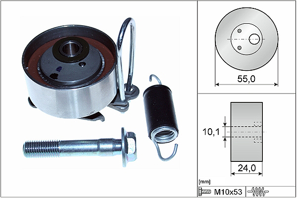 INA Spannrolle, Zahnriemen 531 0584 10 55mm für HONDA 04145PLC315 04145-PLC-315 14520PLC305 Image