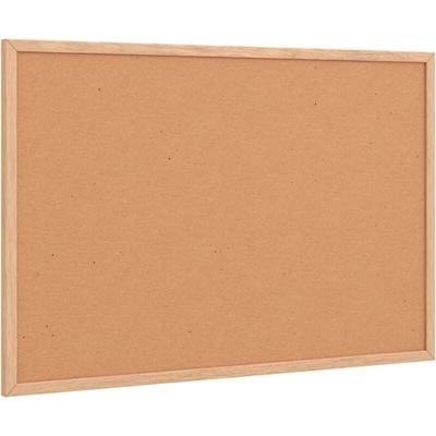 Korktafel mit massivem Kiefernholzrahmen 60x40 cm vidaXL Image