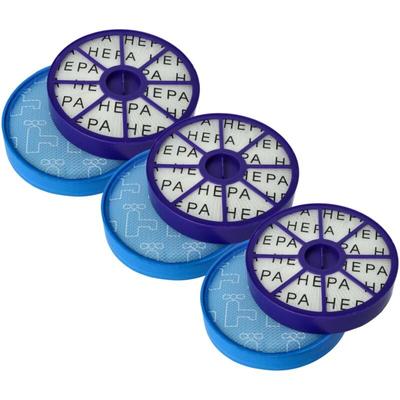 Vhbw - 3x Vormotor-Filter, 3x HEPA-Nachmotor-Filter kompatibel mit Dyson DC20, DC21, DC19, DC29 Image