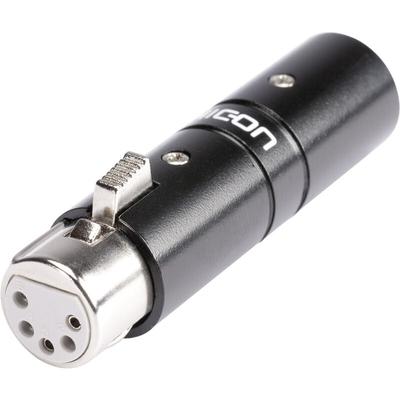Hicon - HI-X3X5-MF XLR-Adapter XLR-Stecker - XLR-Buchse 1 St. Image