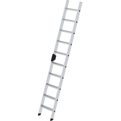 Stufen-Anlegeleiter ohne Traverse 10 Stufen - 040310 - Günzburger Steigtechnik Image