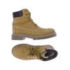 Tom Tailor Damen Stiefelette, Gr. 37, gelb, Leder