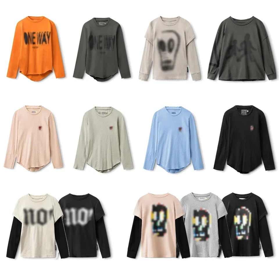 2025 Kids Clothes Sets Boys Clothes Kids Long Sleeves Clothes Girls Clothes Tops Children T Shirt Baby Hoodies Girls Sweatshirt