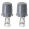 2Pcs Magnetic Door Plunger Parts Accessories AGM73610701 For LG Kenmore Washing Machine Replaces AP5331994 AGM73610702