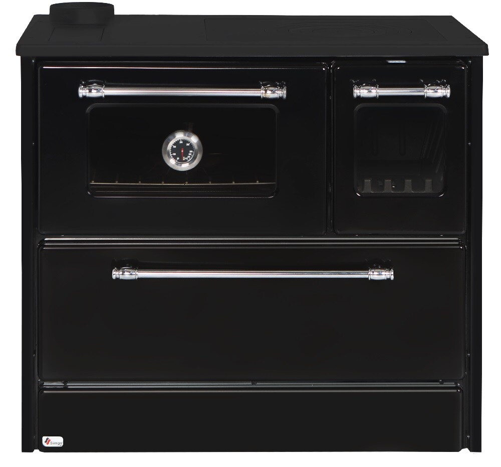 EEK A Küchenofen Holzherd 701-G Omega schwarz, linke Version - 9,18 kW Image