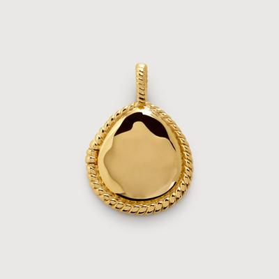 Gold Deia Twist Teardrop Locket
