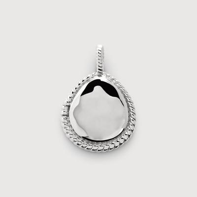 Sterling Silver Deia Twist Teardrop Locket