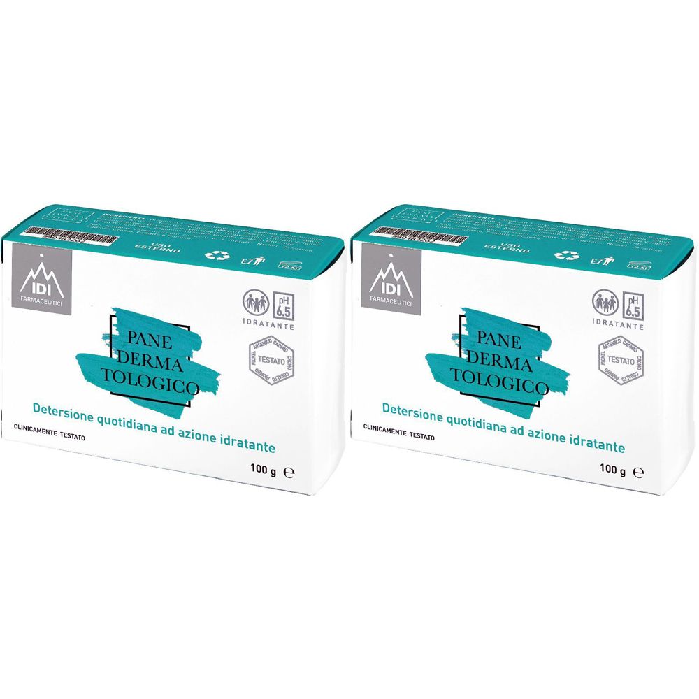 IDI Farmaceutici Pane Dermatologico 2x100 g Sapone