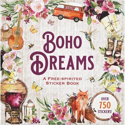 TEMU Boho Dreams Sticker Book