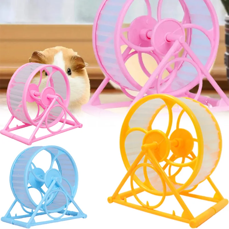 Hamster Laufrad Hamster Ultra Leise Anti Jamming Kleine Tier Sport Laufräder Hamster Käfig Zubehör Spielzeug Hamster Image