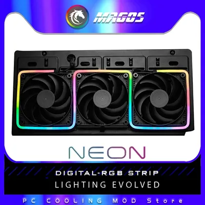 Phanteks RGB Neon LED Streifen Lichtleiste 5V ARGB Unterstützung ASUS/GIGA/MSI SYNC PC Gehäuse Dekoration 40cm/55cm/100cm