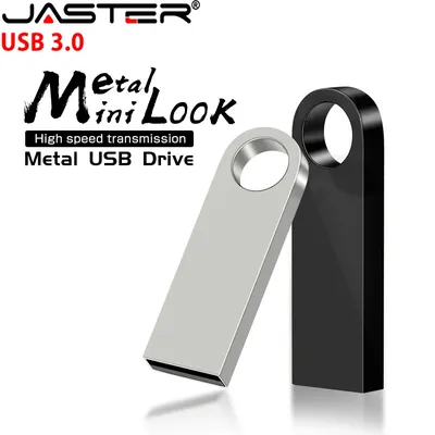 Bunter Metall-USB-3.0-Flash-Laufwerk 4 GB 8 GB 16 GB 32 GB 64 GB 128 GB Schlüsselanhänger Memory Stick Kreatives Geschäftsgeschenk Pen Drive Pendrive Image