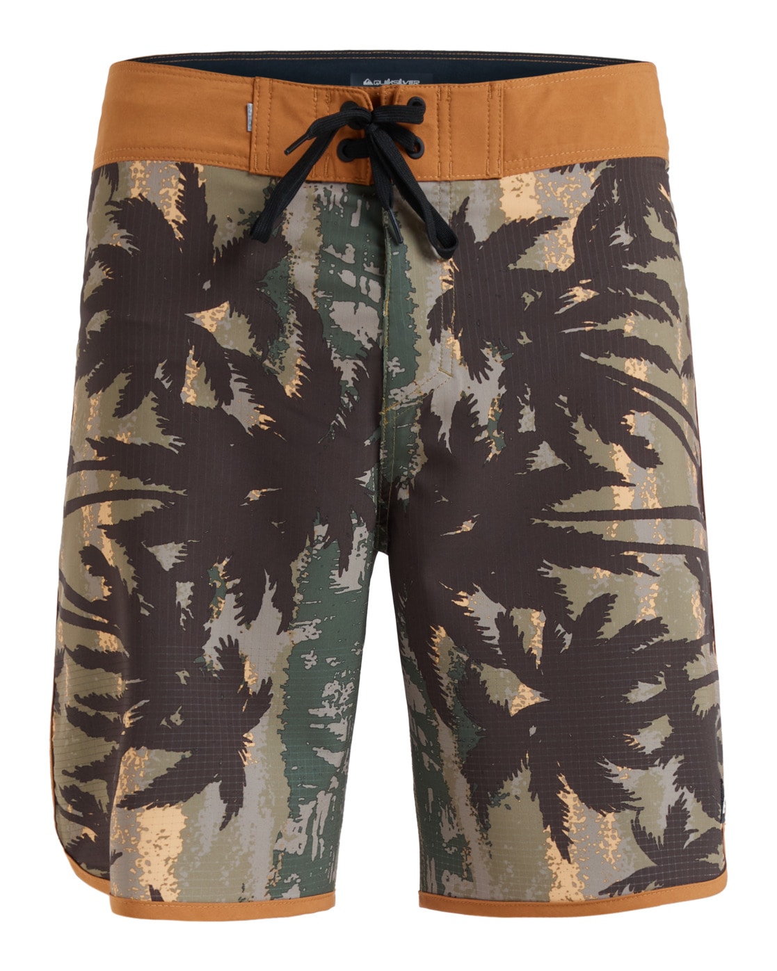 Boardshorts QUIKSILVER "Highline Scallop 19", Herren, Gr. 32M, grape leaf tropicamo, 88% Polyester, 12% Elasthan, Hosen Image