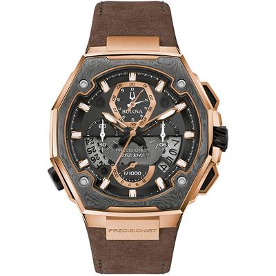 Bulova Precisionist X Sonderedition Herrenuhr Braun 98B356 Image