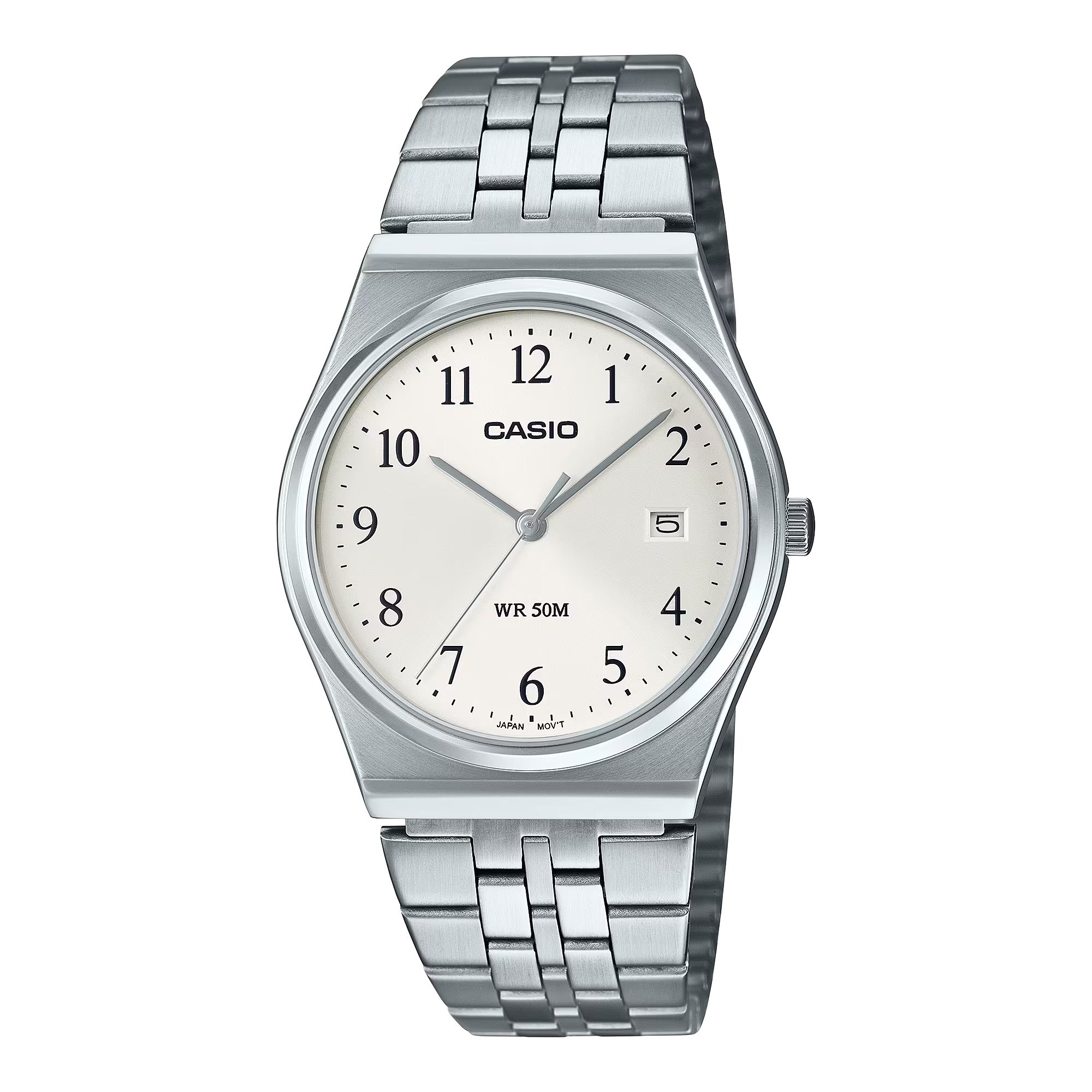 Casio Kollektion Unisex Silberne Uhr MTP-B145D-7BVEF Image