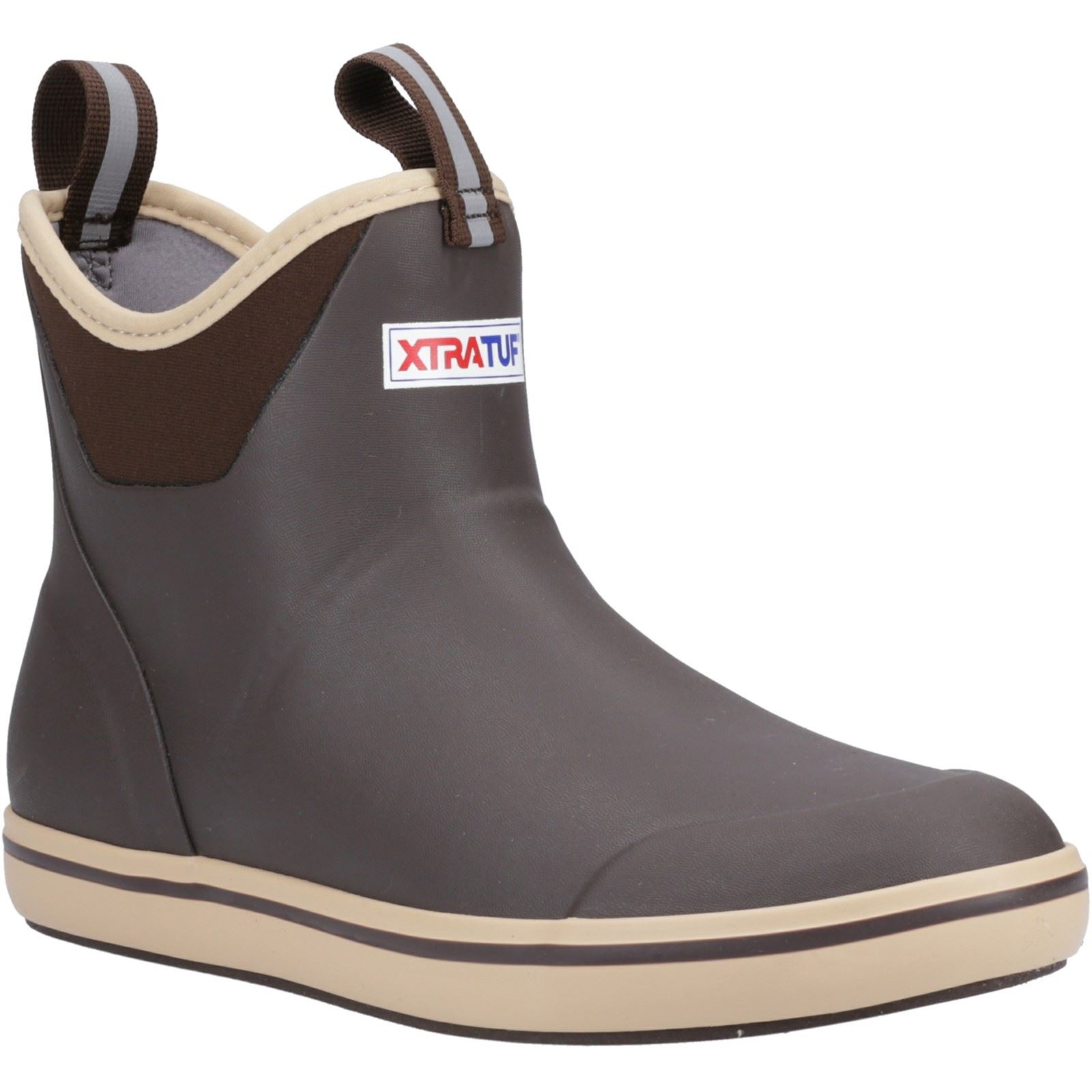 Xtratuf Ankle Deck Gummistiefel Chocolate/Tan Wellington Boots