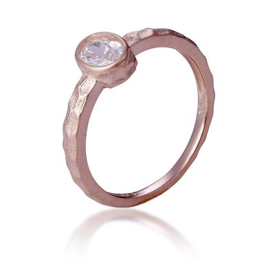 Orphelia „Robin“ Damen-Ring aus 925er Sterlingsilber, Rosé, ZR-7434 Image