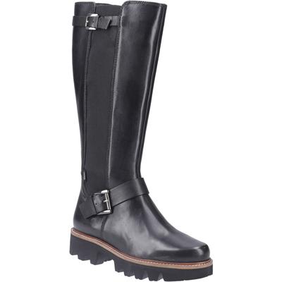 Pod Aleena Leder/Textil Damenstiefel Schwarz Image
