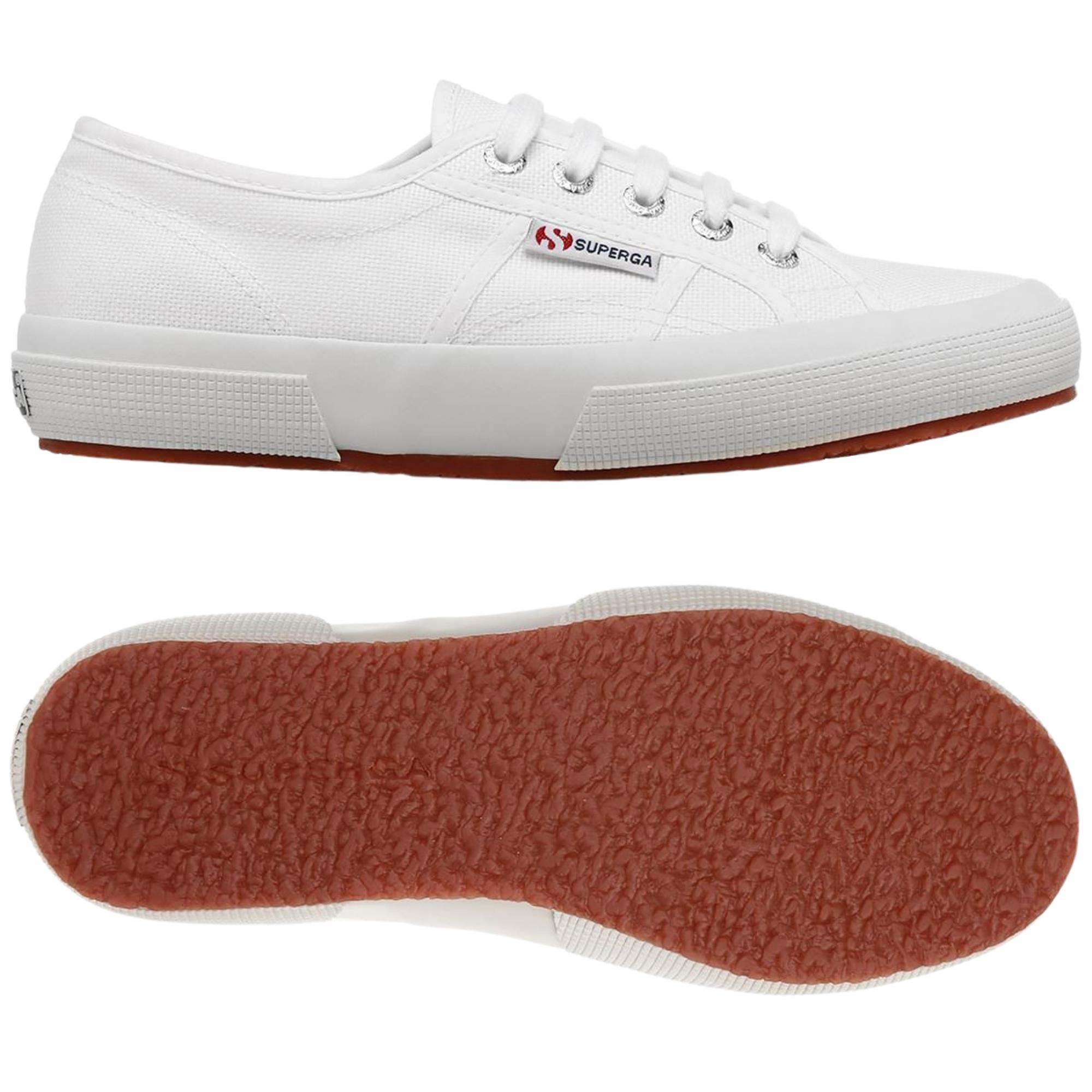Superga 2750-Cotu Klassisch Weiß EU 42 / UK 8