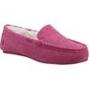 Hush Puppies Annie Mocassin Wildleder Damen Rosa Hausschuhe