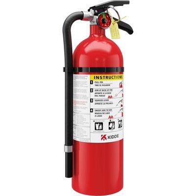 Kidde Pro 5 Mp-1 Fire Extinguisher - 5.50 lb Capacity - A: Common Combustibles, B: Flammable Liquids, C: Live Electrical Equipment - 21032142