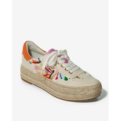 Boston Proper - Floral Raffia Sneaker - 8.0