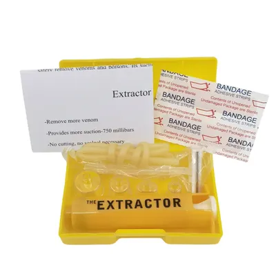 Outdoor Venom Extractor Venom Snake Mosquito Bee Bite Vacuum Suction Pump Survival Camping Hiking