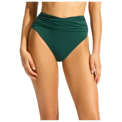 Seafolly - Women's Collective High Waist Wrap Front Pant - Bikini-Bottom Gr 44 bunt Image