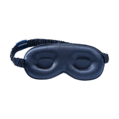 Lenoites Schlafmaske 'Silk Sleep Mask' navy Blau Damen Image