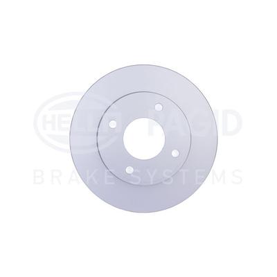 HELLA Bremsscheibe PRO vorne rechts links außenbelüftet 256mm für MITSUBISHI SMART M4605A068 4544200001 A4544200001 8DD 355 111-511 Image