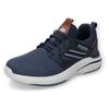 Slip-On Sneaker DOCKERS BY GERLI, Herren, Gr. 45, blau (navy, braun), Textil, Synthetik, sportlich, Schuhe, Slipper, Sneaker, mit leichter Laufsohle in Komfortweite G (weit)
