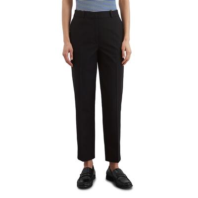 Chinohose MARC O'POLO "aus Bi-Stretch-Ware", Damen, Gr. 38, Normalgrößen, blau (deep night blau), Obermaterial: 47% Baumwolle, 46% Modal, 7% Elasthan, unifarben, casual, slim fit lang, Hosen Image