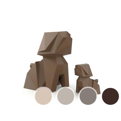 Vondom »Inu & Koinu« Origami Figur groß / Hochglanz Lackiert / Braun 3125 Image