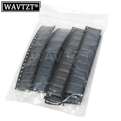 80pcs sop 74 hc00d 74 hc04d 74 hc08d 74 hc14d 74 hc138d 74 hc164d 74 hc165d 74 hc595d smd logic ic Image