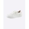 Sneaker CAPRICE, Damen, Gr. 41, weiß, Glattleder, Textil, sportlich, Schuhe