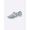 Klettschuh WALDLÄUFER, Damen, Gr. 4,5, blau (bleu), Nubukleder, Basic, Schuhe